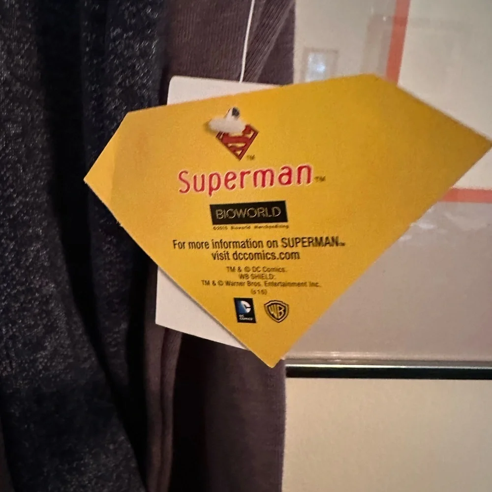 NWT SUPERMAN JACKET VERY SOFT! - Picture 3 of 4